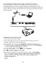 Предварительный просмотр 34 страницы ViewSonic LS600W User Manual