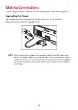 Предварительный просмотр 23 страницы ViewSonic LS610HDH Series User Manual