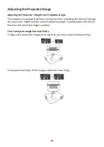 Предварительный просмотр 28 страницы ViewSonic LS610HDH Series User Manual