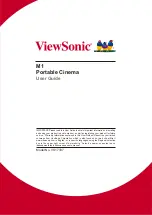 ViewSonic M1 mini User Manual preview