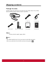 Preview for 9 page of ViewSonic M1 VS17337 User Manual