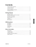 Preview for 2 page of ViewSonic N1930W - 19" LCD TV User Manual