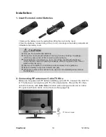 Preview for 12 page of ViewSonic N1930W - 19" LCD TV User Manual