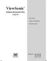 Preview for 1 page of ViewSonic N2630w User Manual