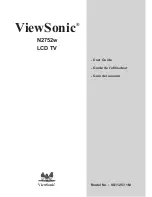 ViewSonic N2752w User Manual предпросмотр