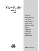 ViewSonic N3240w User Manual предпросмотр