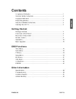 Preview for 2 page of ViewSonic N3251W User Manual