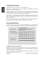 Preview for 6 page of ViewSonic N3266w User Manual