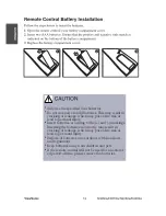 Предварительный просмотр 14 страницы ViewSonic N3266w User Manual