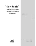 Preview for 1 page of ViewSonic N3276w User Manual