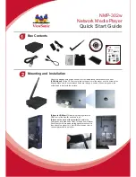 ViewSonic NMP-302w Quick Start Manual preview