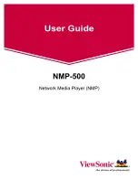 Preview for 1 page of ViewSonic NMP-500 User Manual