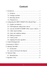 Preview for 5 page of ViewSonic NMP-570 User Manual