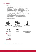 Предварительный просмотр 8 страницы ViewSonic NMP599-W User Manual