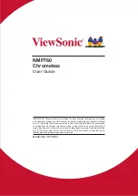 ViewSonic NMP760 User Manual preview