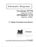 ViewSonic Optiquest 1782DC Schematic Diagrams preview