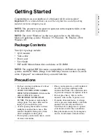 Preview for 4 page of ViewSonic Optiquest Q110 User Manual
