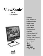 Preview for 1 page of ViewSonic OptiSync VX710 (Polish) Podręcznik Użytkownika