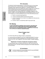 Preview for 4 page of ViewSonic P655 User Manual