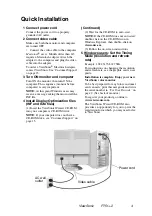 Preview for 5 page of ViewSonic P75f+-2 User Manual