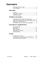 Preview for 2 page of ViewSonic P95f+ (French) Manual De L'Utilisateur
