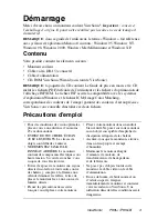 Preview for 4 page of ViewSonic P95f+ (French) Manual De L'Utilisateur
