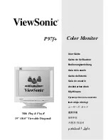 Предварительный просмотр 1 страницы ViewSonic P97f+ User Manual