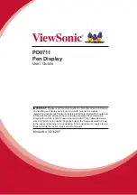 ViewSonic PD0711 User Manual preview