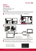 Preview for 1 page of ViewSonic PD1013 Quick Start Manual