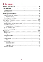 Preview for 4 page of ViewSonic PD1233 User Manual