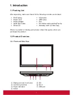 Preview for 8 page of ViewSonic PD1910 User Manual