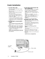 Предварительный просмотр 5 страницы ViewSonic PF790 - 19" CRT Display User Manual