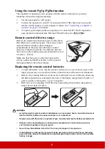 Предварительный просмотр 13 страницы ViewSonic PG703W User Manual