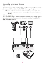 Предварительный просмотр 29 страницы ViewSonic PG707W User Manual