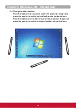 Предварительный просмотр 22 страницы ViewSonic PJ-PEN-003 User Manual