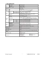 Preview for 5 page of ViewSonic PJ1158-1 Service Manual