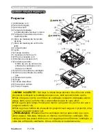 Предварительный просмотр 9 страницы ViewSonic PJ1158 - XGA LCD Projector (Portuguese) Guia Do Usuário