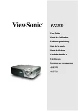 Предварительный просмотр 1 страницы ViewSonic PJ255D User Manual