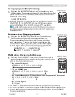 Preview for 20 page of ViewSonic PJ358W (German) Bedienungsanleitung