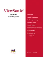 Preview for 1 page of ViewSonic PJ458D - XGA DLP Projector User Manual