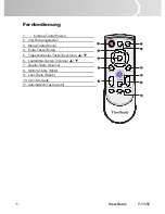 Preview for 16 page of ViewSonic PJ506D - SVGA DLP Projector (German) Bedienungsanleitung