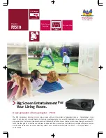 Предварительный просмотр 1 страницы ViewSonic PJ510 - SVGA LCD Projector Specifications