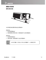 Предварительный просмотр 21 страницы ViewSonic PJ556D User Manual