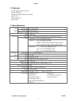 Preview for 3 page of ViewSonic PJ650 Service Manual