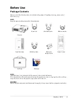 Preview for 5 page of ViewSonic PJ650 User Manual