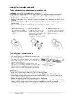 Preview for 8 page of ViewSonic PJ650 User Manual