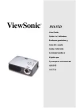 Предварительный просмотр 1 страницы ViewSonic PJ655D User Manual