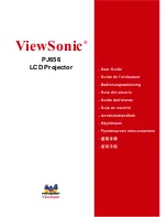 Предварительный просмотр 1 страницы ViewSonic PJ656 (Swedish) Användarhandbok