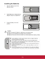 Предварительный просмотр 16 страницы ViewSonic PJD5133 User Manual