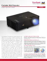 ViewSonic PJD5232 Datasheet предпросмотр